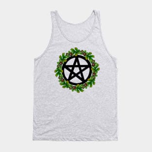 Pentagram wreath Tank Top